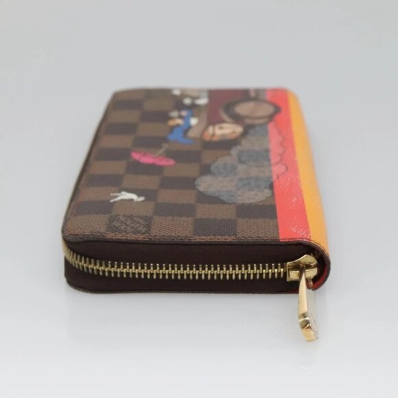 LOUIS VUITTON Damier Evasion Zippy Wallet Long Wallet N61240 LV Auth 125449 - Picture 8 of 16